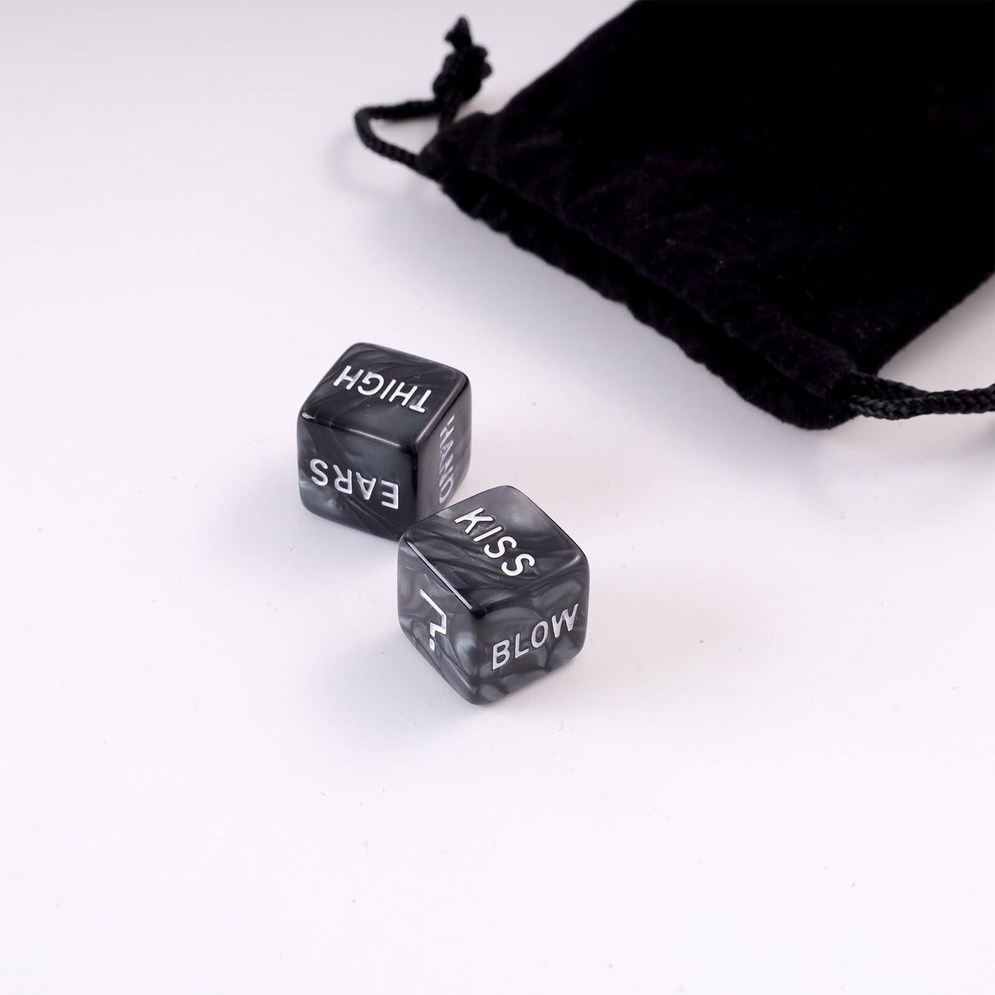 Romantic Naughty Dice Set Couples Game 36 Ways Black Anniversary Valentine