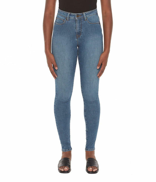 Alexa-STB High-Rise Skinny Jeans Stone Blue Size 29