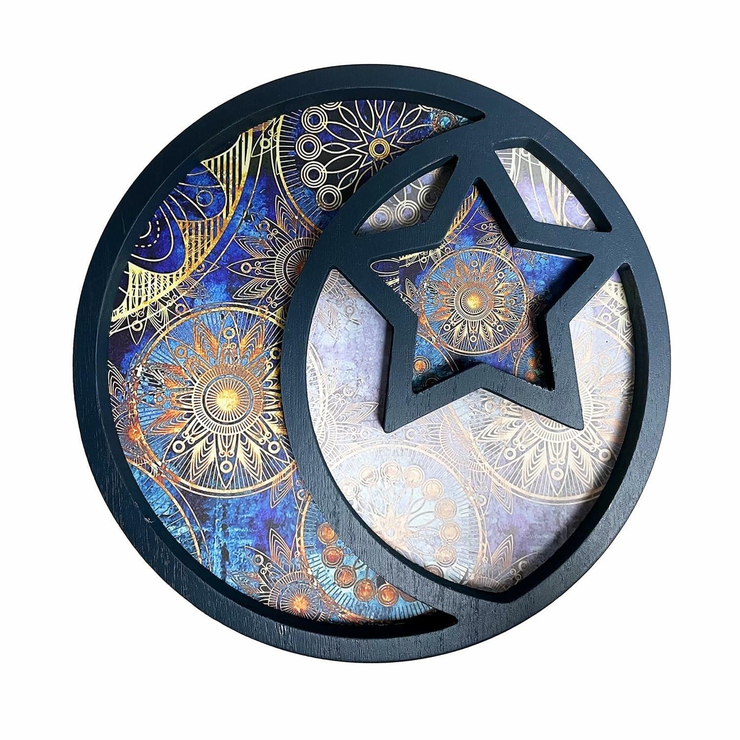 Moon and Star Ramadan Eid Mubarak Dessert Tray Islam Muslim Party Table Decor