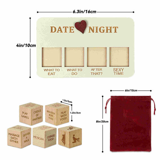 Losock Couple Date Night Game Ideas Decision Dice Fun Romantic Gift