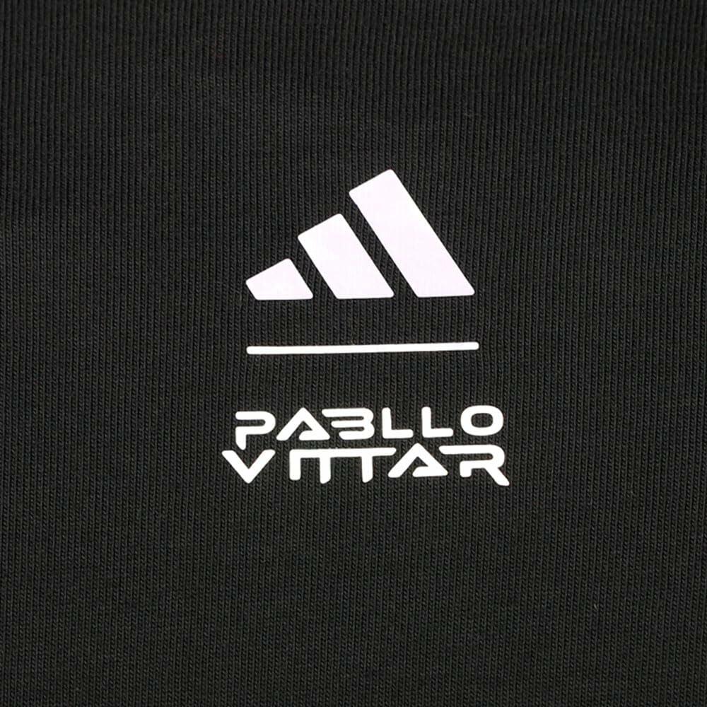 adidas Men's Pride Graphic Crop Tank Top Black Size S
