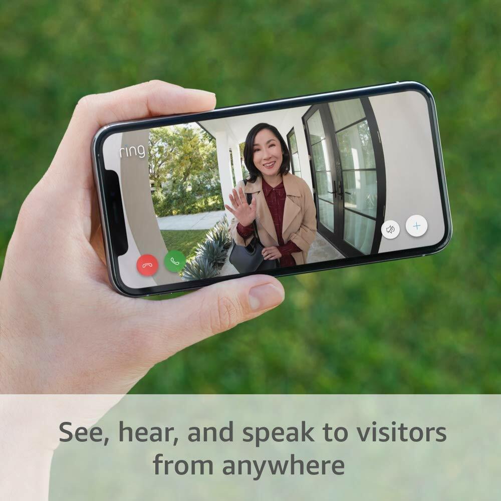 Ring Video Doorbell 1080p HD Improved Motion Detection Venetian Bronze
