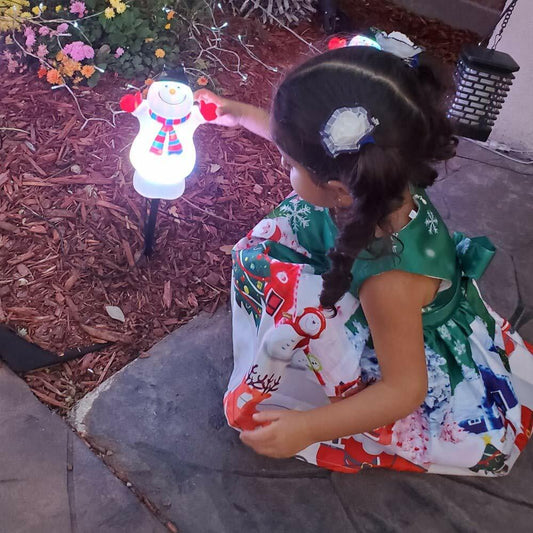 Cichic Girls Santa Christmas Dress Sleeveless Green Size 2T 3T