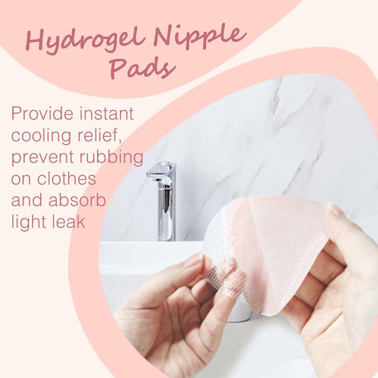 OK TAPE Hydrogel Nursing Pads Cooling Pain Relief Postpartum 10 Pcs