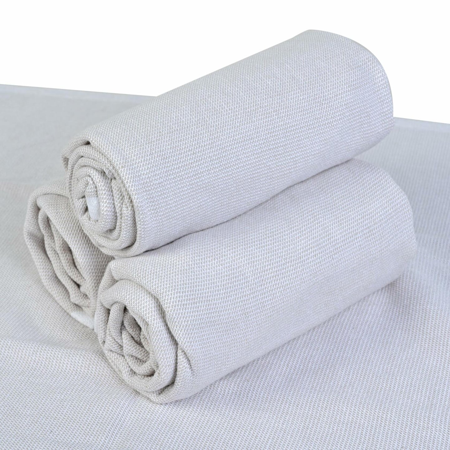 Yourtablecloth Dishtowels Set of 5 Nautical Blue Cotton Kitchen Towels