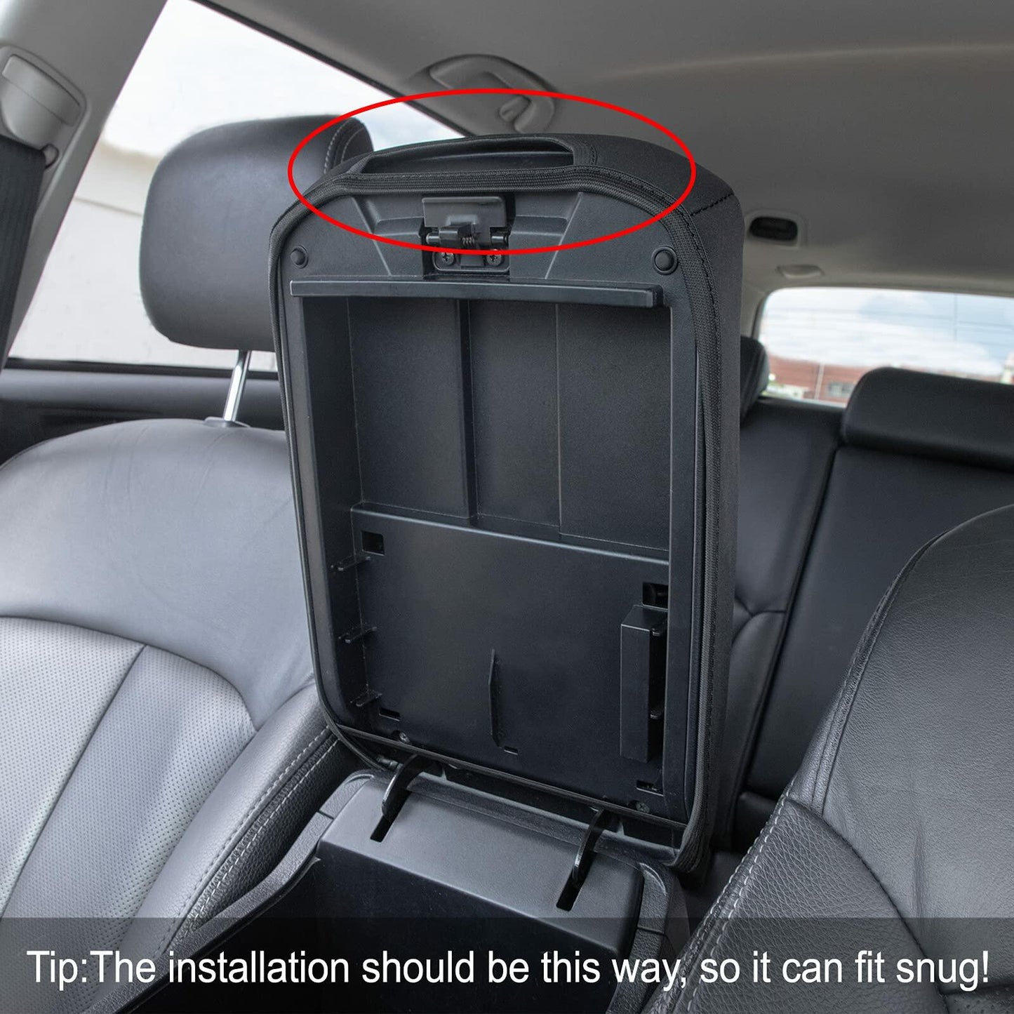 JDMCAR Center Console Armrest Cover Toyota 4Runner 2010-2024 Neoprene