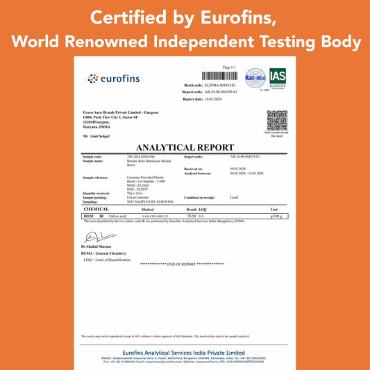 BestBy02/27 Botanic Rain Himalayan Shilajit Resin 85+ Minerals 1.06 oz