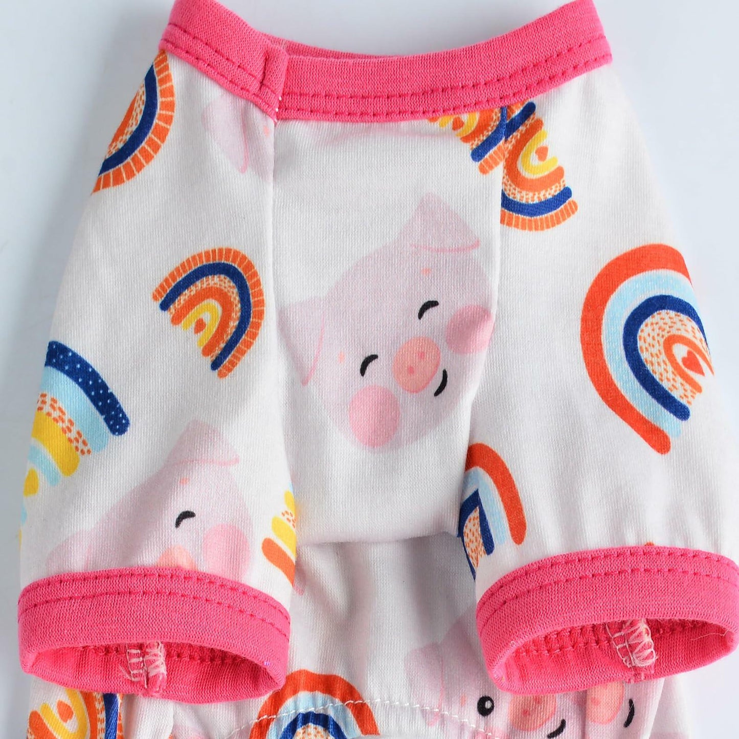 Dog Pajamas Small Chihuahua Yorkie Teacup Puppy Pjs Soft Pet Clothes Size 2XL