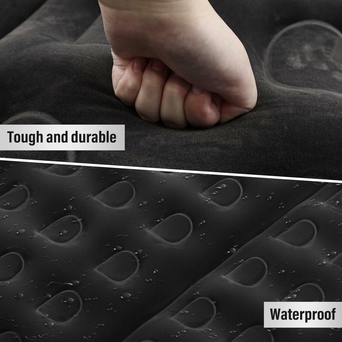 NovelBee SUV Air Mattress Inflatable Car Bed Camping Pad Portable Sleeping