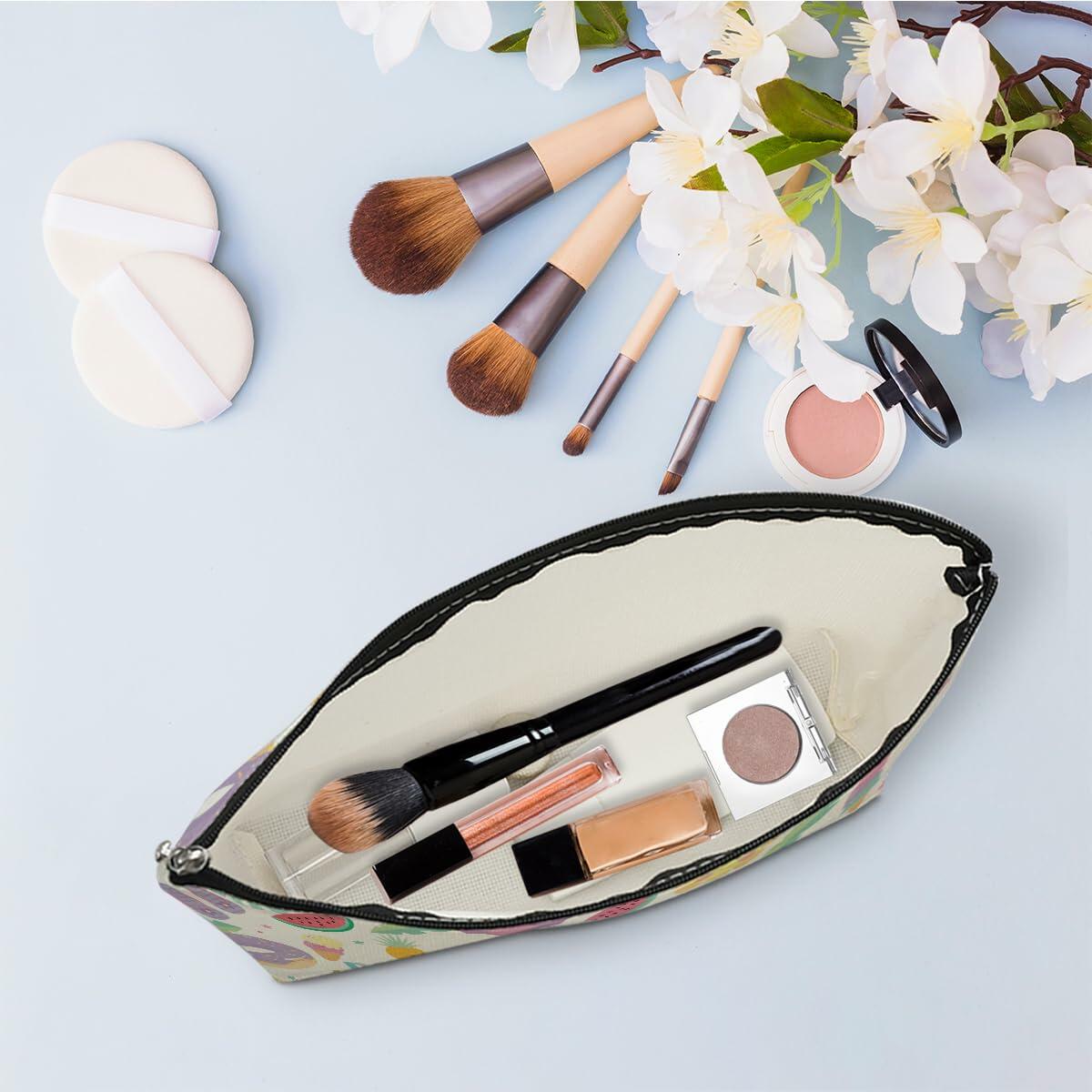EIXU Flamingo Makeup Bag Cute Pink Summer Vacation Party Favors Gifts