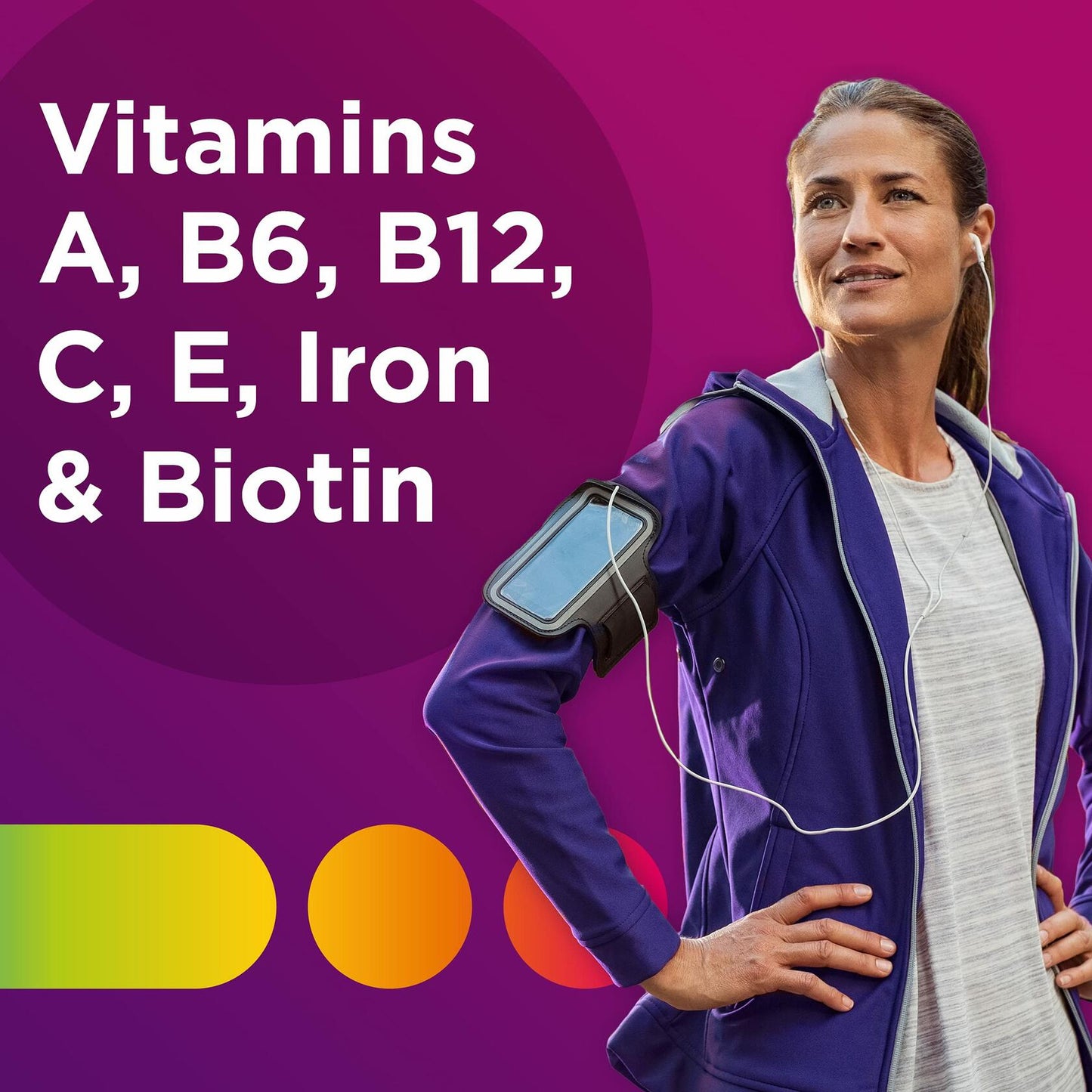 BestBy10/25 Centrum Multivitamin Women Iron Vitamin D3 B Vitamins 120 Count
