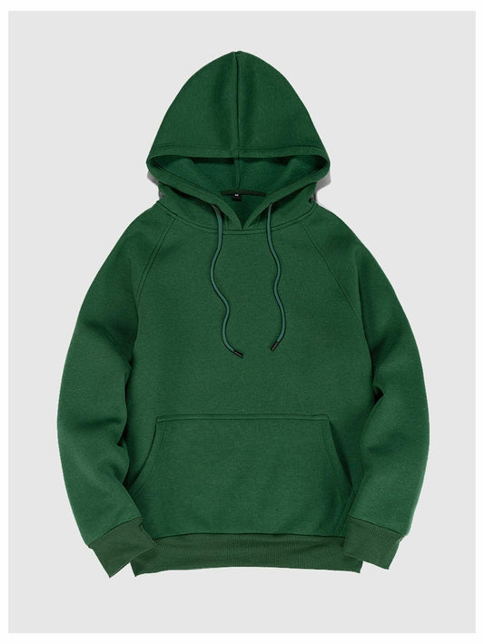 Verdusa Women's Palm Puff Hoodie Y2k Graphic Sweatshirt Dark Green Size XL