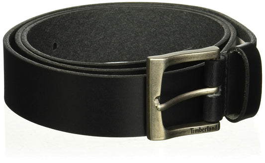 Timberland Men's 35MM Classic Jean Belt Black Size 36