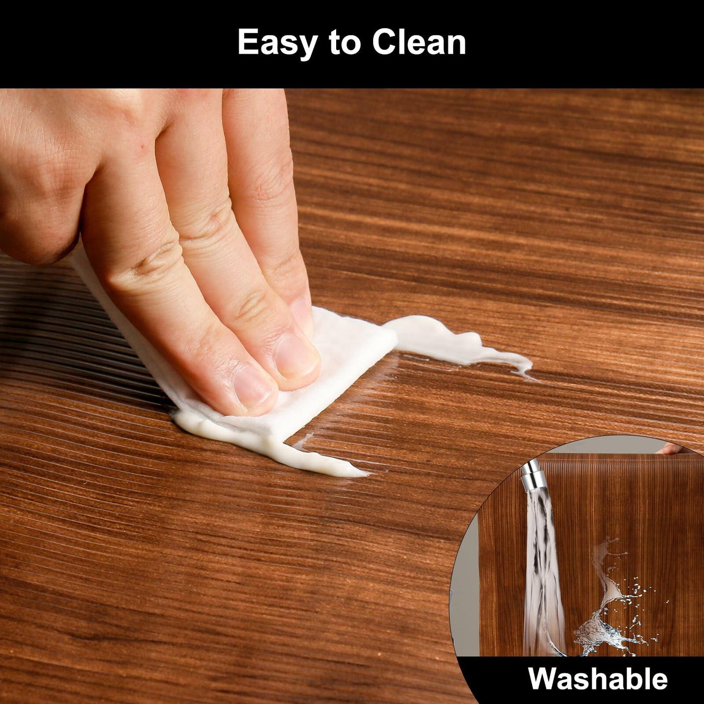 Cooyes Shelf Liner Premium Non-Adhesive Waterproof Kitchen Drawer Liner EVA