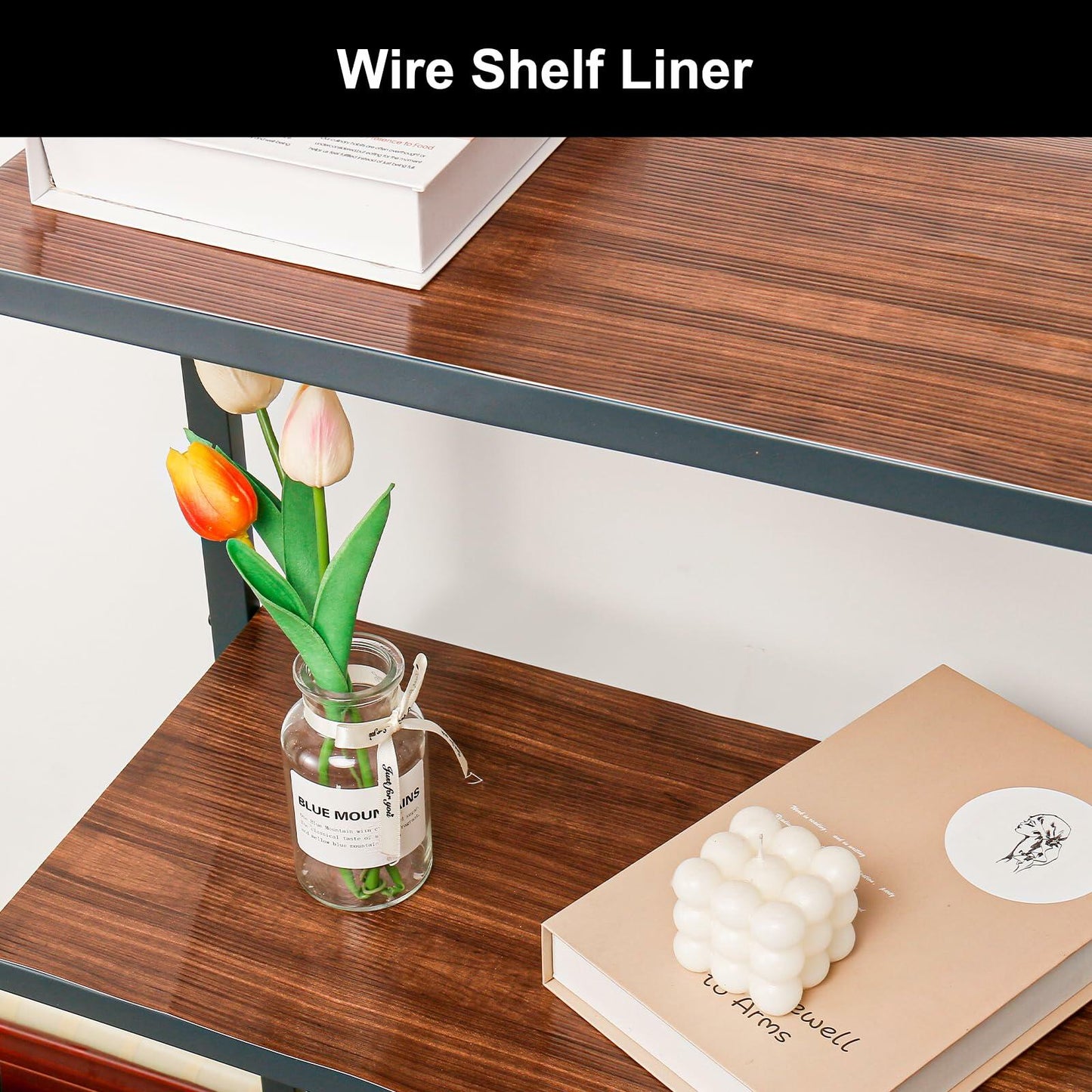 Cooyes Shelf Liner Premium Non-Adhesive Waterproof Kitchen Drawer Liner EVA