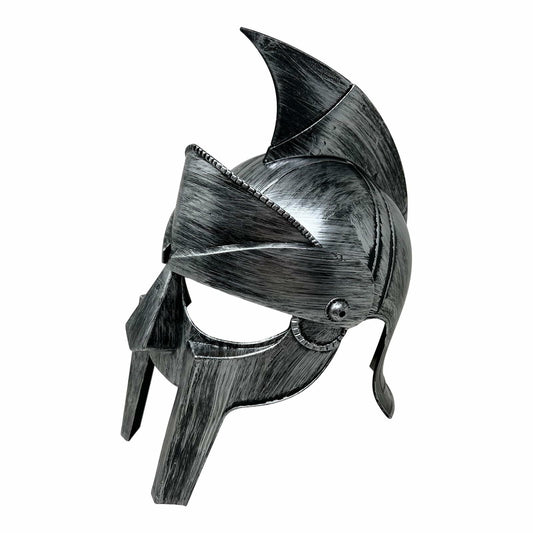 Cosmic Chameleon Spartan Helmet Men's Silver Medieval Armour King Leonidas