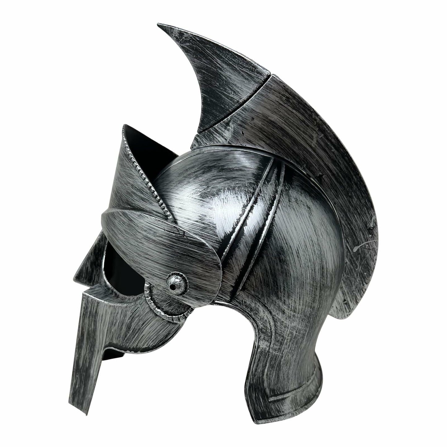 Cosmic Chameleon Spartan Helmet Men's Silver Medieval Armour King Leonidas