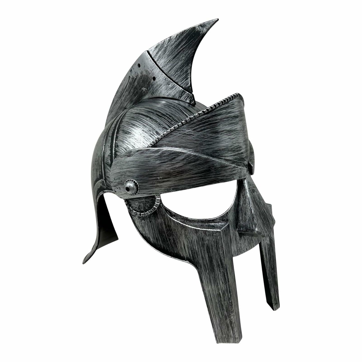 Cosmic Chameleon Spartan Helmet Men's Silver Medieval Armour King Leonidas