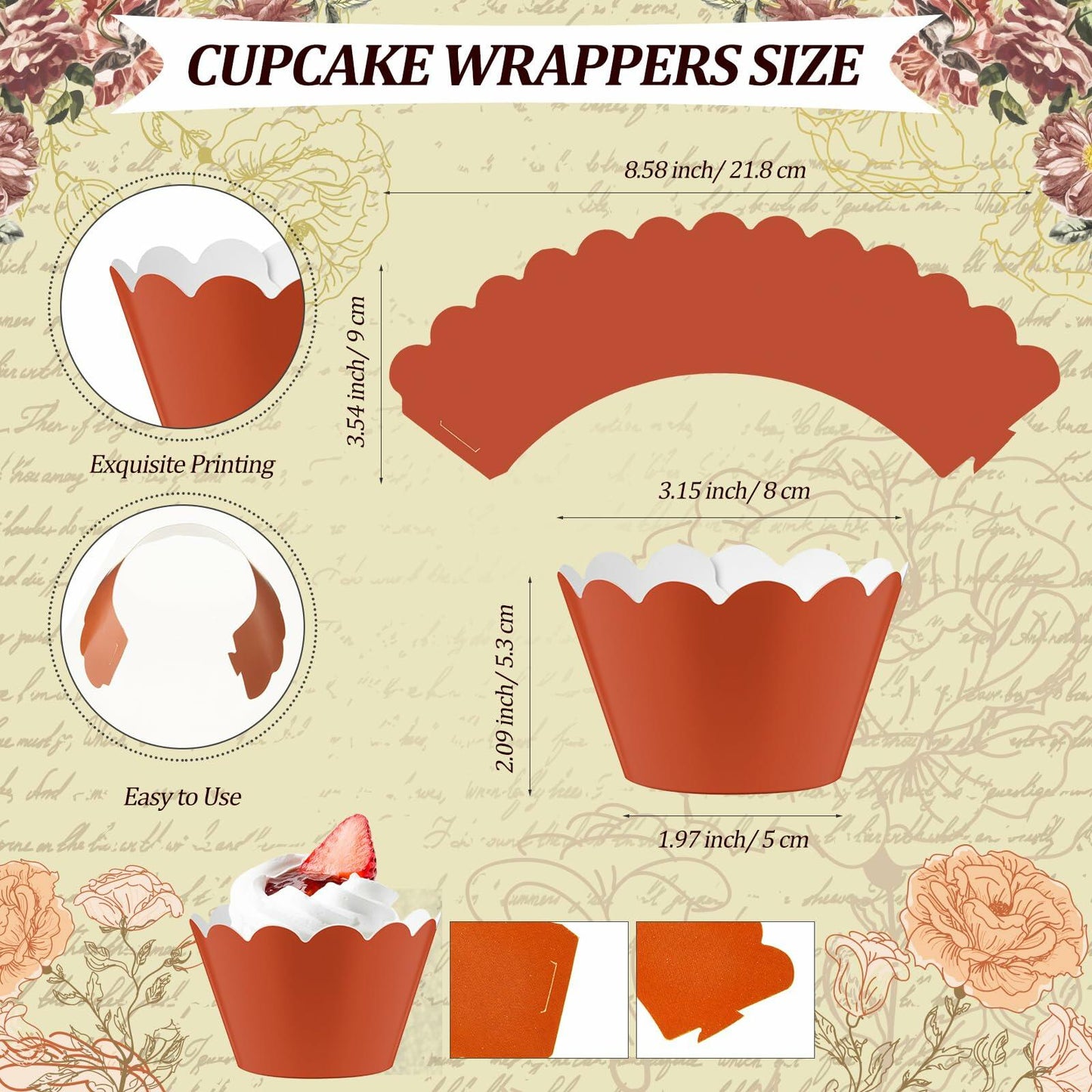 Kosiz 100 Pcs Horse Derby Cupcake Toppers Racing Party Supplies Kit