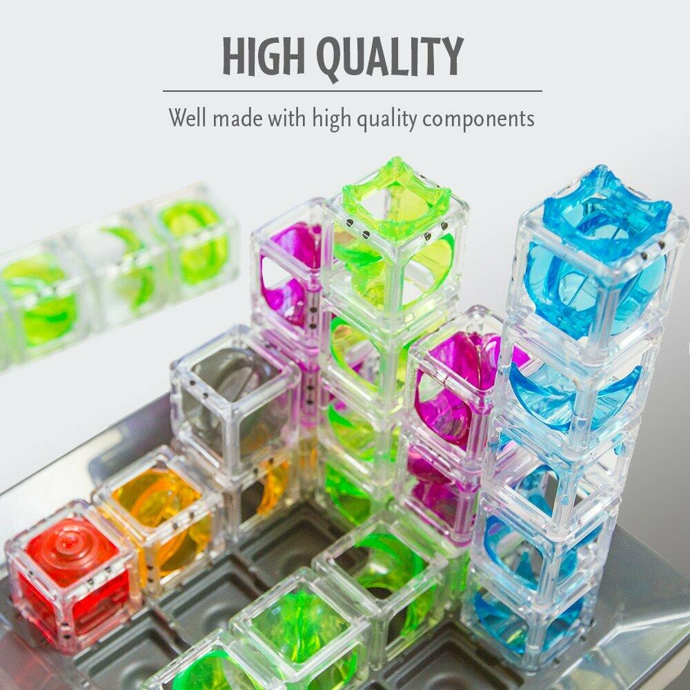 ThinkFun Gravity Maze Marble Run Brain Game and STEM Toy DAMAGED BOX