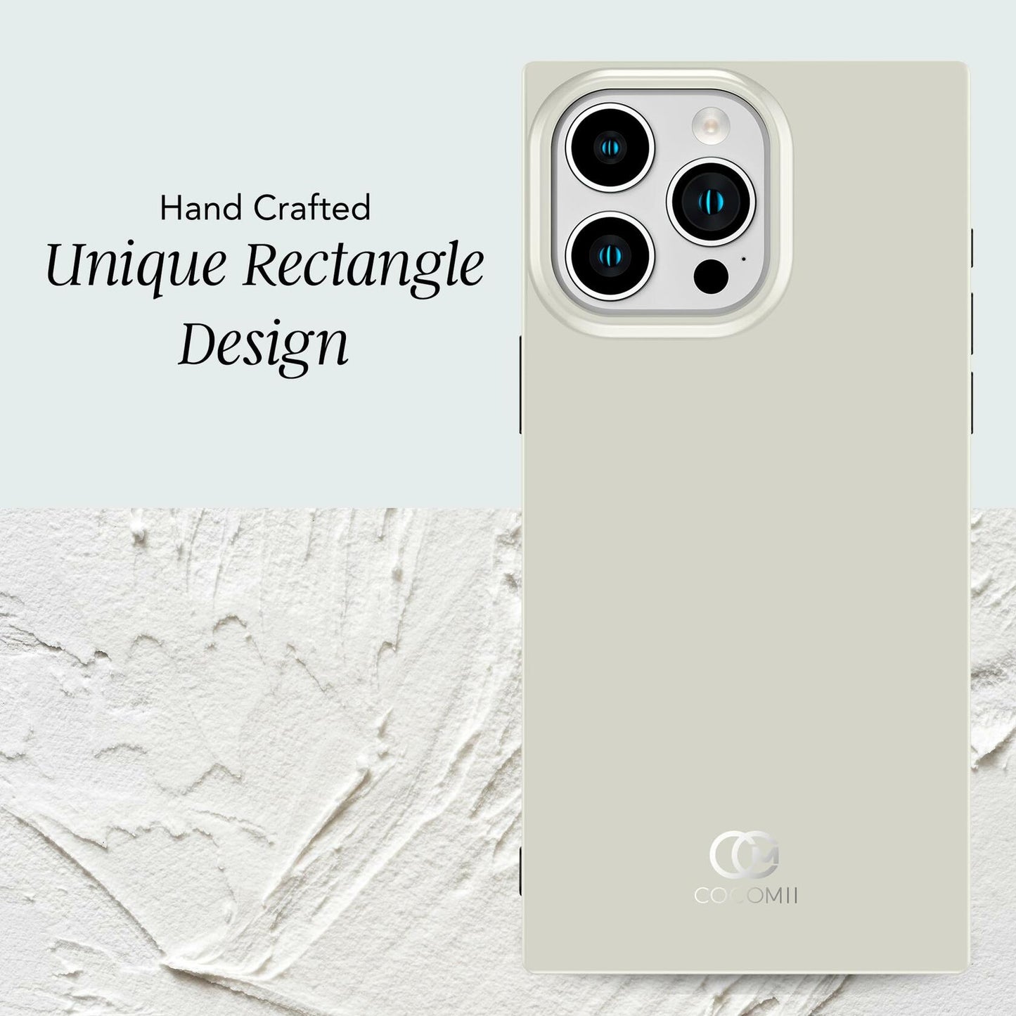 Cocomii Rectangle Magnetic Case for iPhone 13 Pro Max 6.7in Caramel