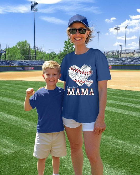 Flafens Mom Life Graphic Tee Women’s Oversized Rock Hand Shirt Size S