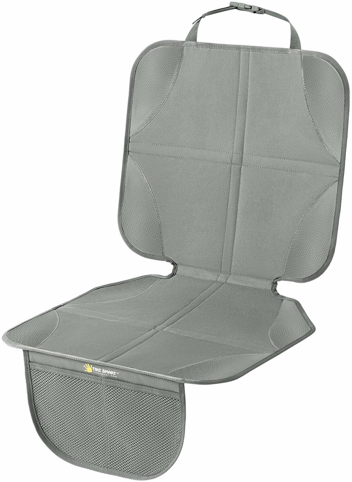 Tike Smart Premium Car Seat Protector High Back Gray