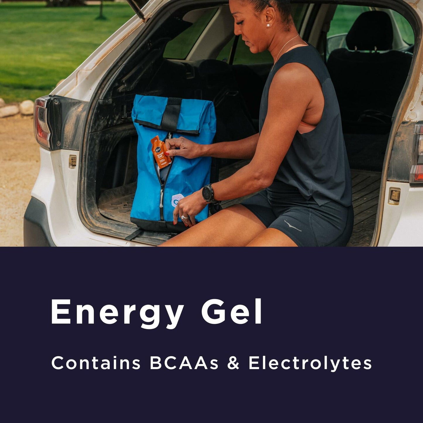 GU Energy Original Sports Nutrition Energy Gel Campfire S'Mores 24-Count