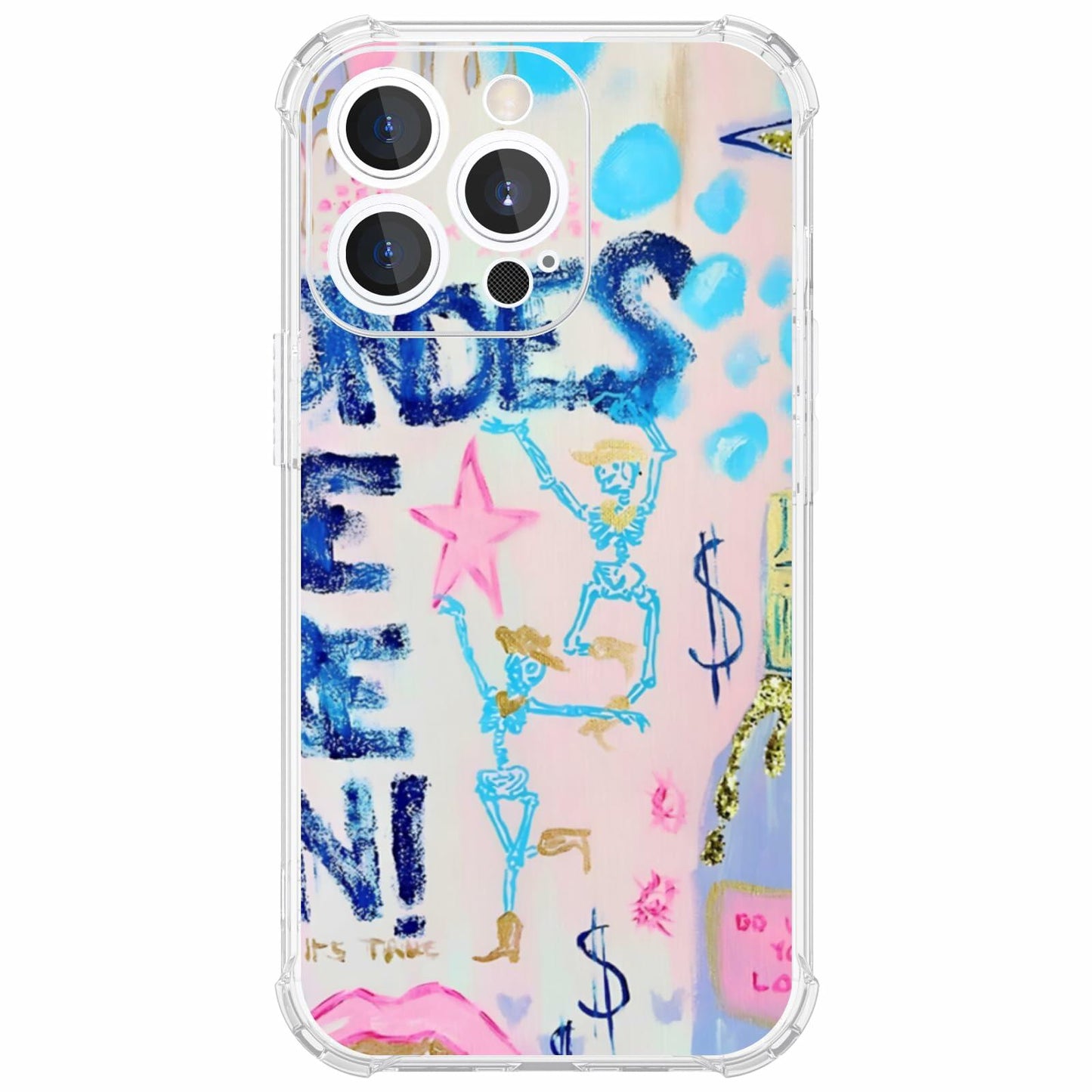 MMYAJT iPhone 13 Pro Case Shockproof Clear Blondes Have More Fun Cover