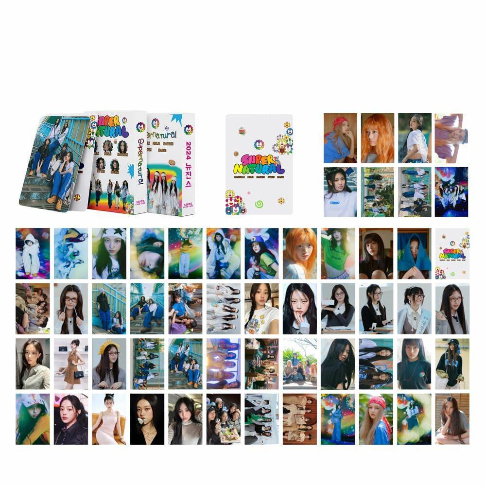 4Pack 220Pcs Bunny Photocards Lomo Cards Kpop Album Merchandise