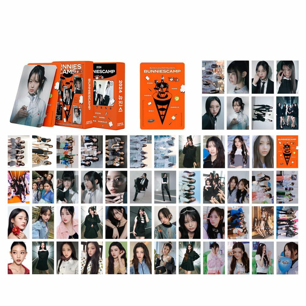 4Pack 220Pcs Bunny Photocards Lomo Cards Kpop Album Merchandise