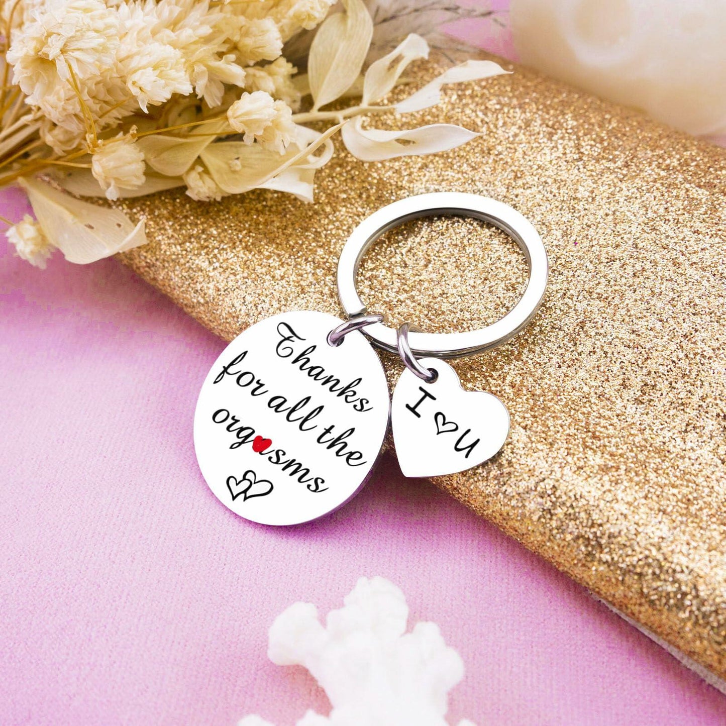 Women Stocking Stuffers Keychain Gifts Christmas Gag Gifts for Her Him