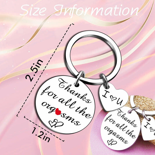 Women Stocking Stuffers Keychain Gifts Christmas Gag Gifts for Her Him