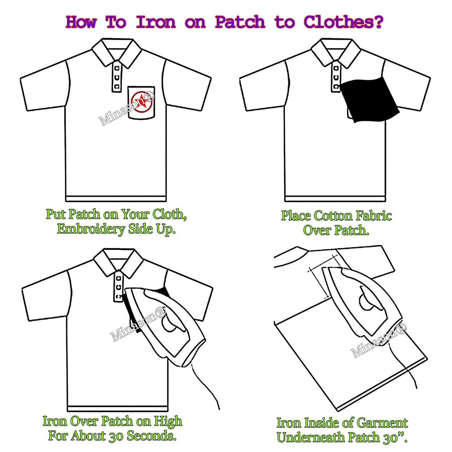 Gold Rhinestone Five-Pointed Star Iron On Patch 2pcs for Backpack Shoes Jeans