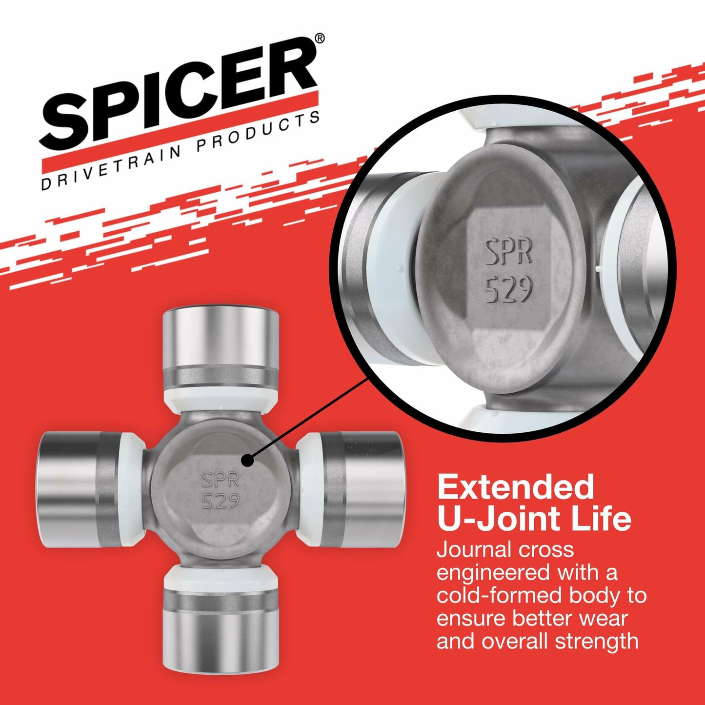 Spicer SPL70-1X U-Joint Kit 1550/SPL70 Series OSR