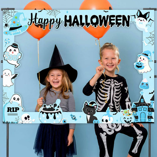 Jollyboom Snowflake Photo Booth Props Frame Winter Wonderland Christmas Decor