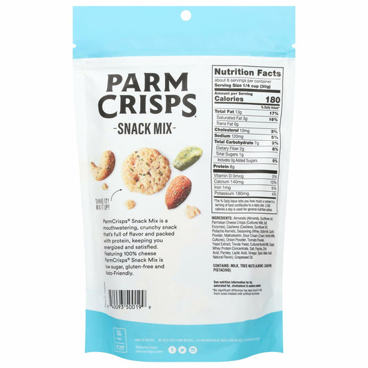 BestBy07/25 ParmCrisps Ranch Cheese Snack Mix 6oz Pack of 3 High Protein