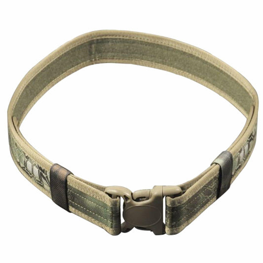 Camo Belt Men Outdoor Sports Quick Release Tactical Pants Belt Python Khaki