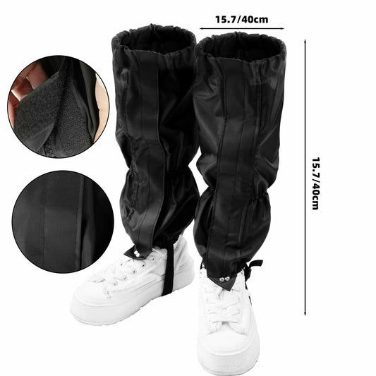 UNIFAMILY Waterproof Leg Gaiters Adjustable Hiking Walking Leg Guards