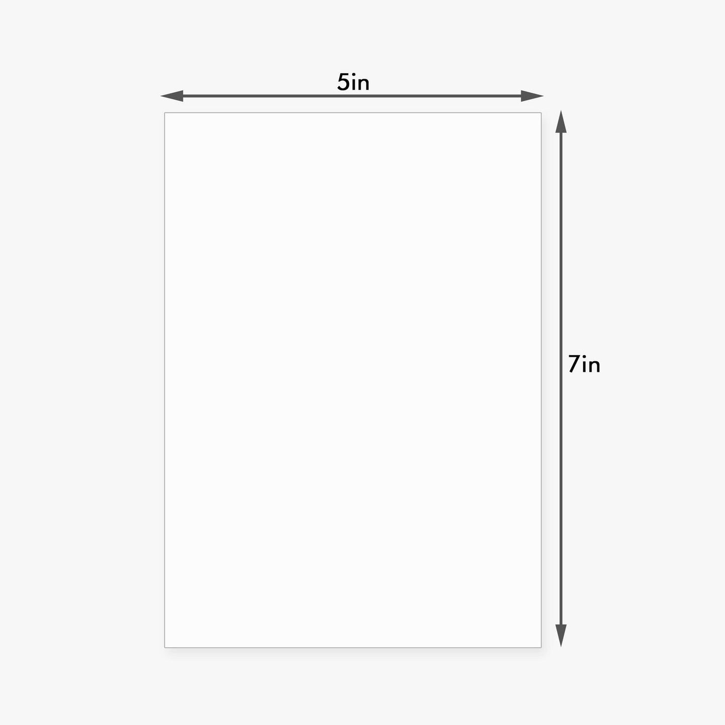 Somime 10 Pack 5x7 White Picture Mats with Backing Acid Free Photo Boards