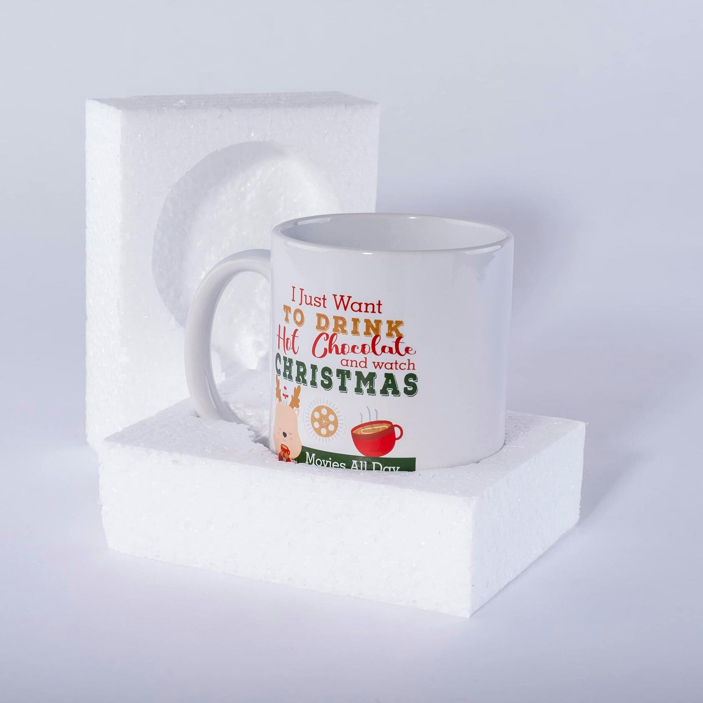 Tiberias Christmas Coffee Mug Ceramic Tea 11 Oz Holiday Gift Box
