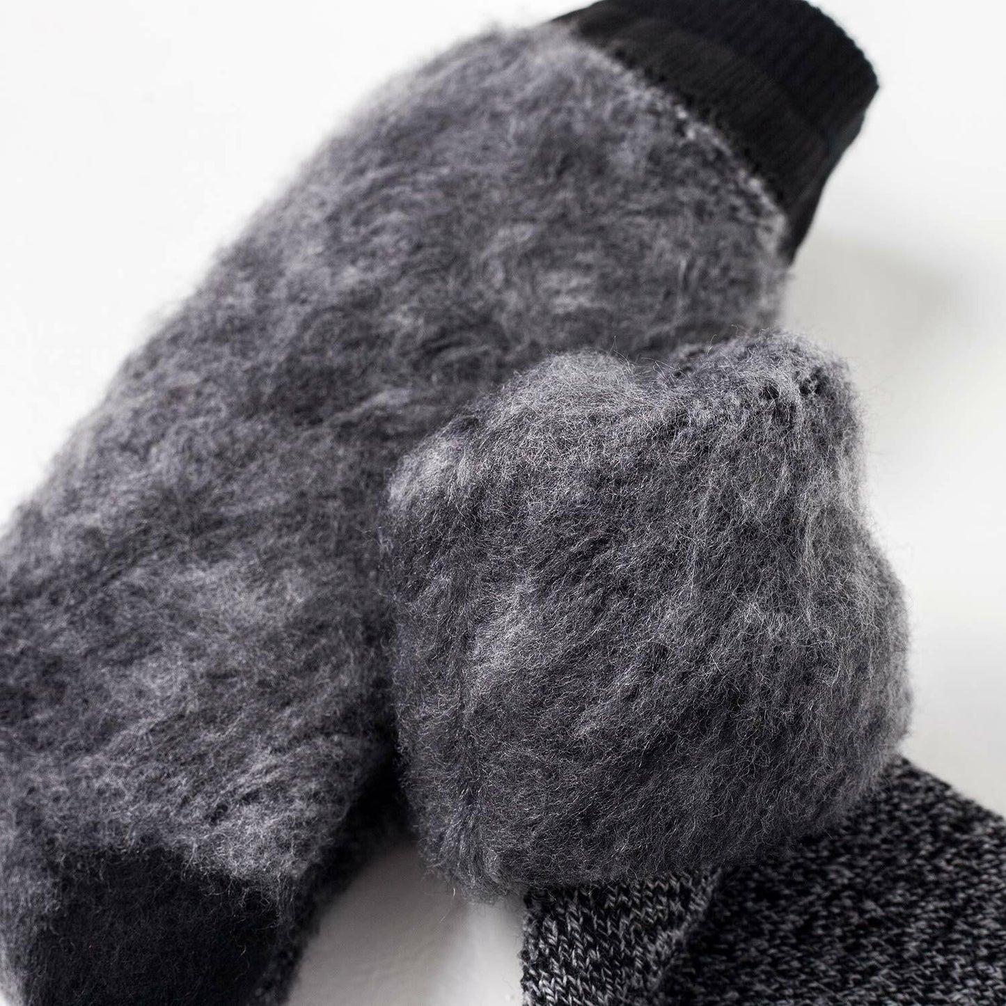 Sock Amazing Thermal Thick Winter Crew Socks Black Size 10-13