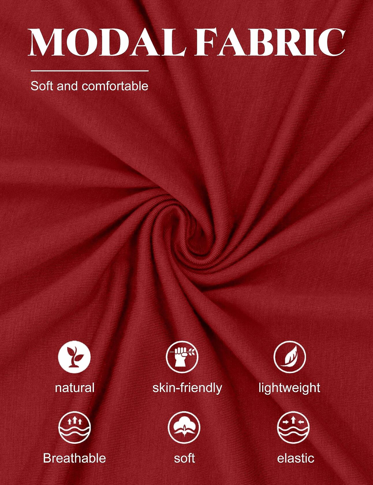 JYLFC Womens V-Neck Summer Short Sleeve Top Red Size XL