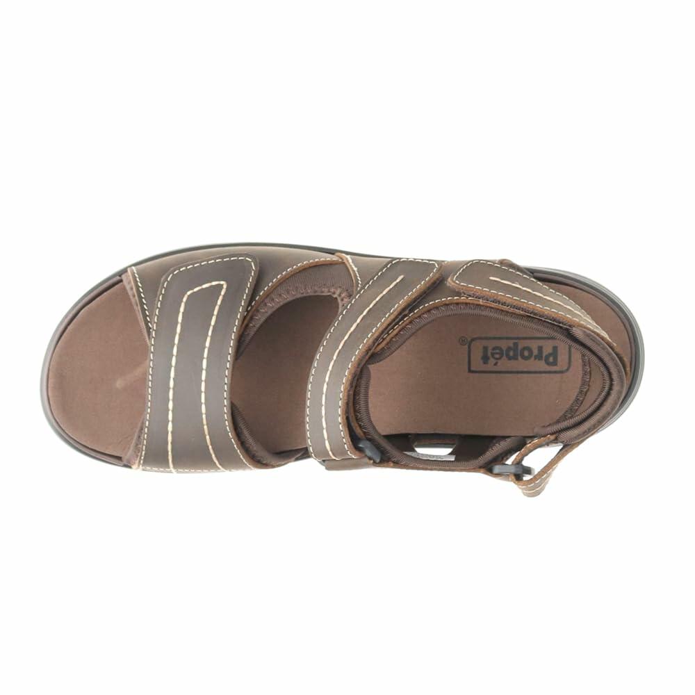 Propét Men's Hudson Brown Casual Shoes Size 11.5 M US