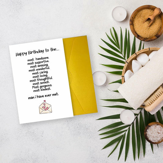 Funny Rude Birthday Card for Women Men Dad Mom Uncle Auntie 40-70th