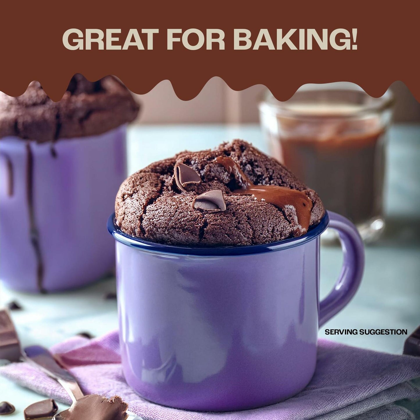 BestBy10/26 Crazy Cups Ultra Premium Organic Vegan Hot Chocolate Mix 20 Pack