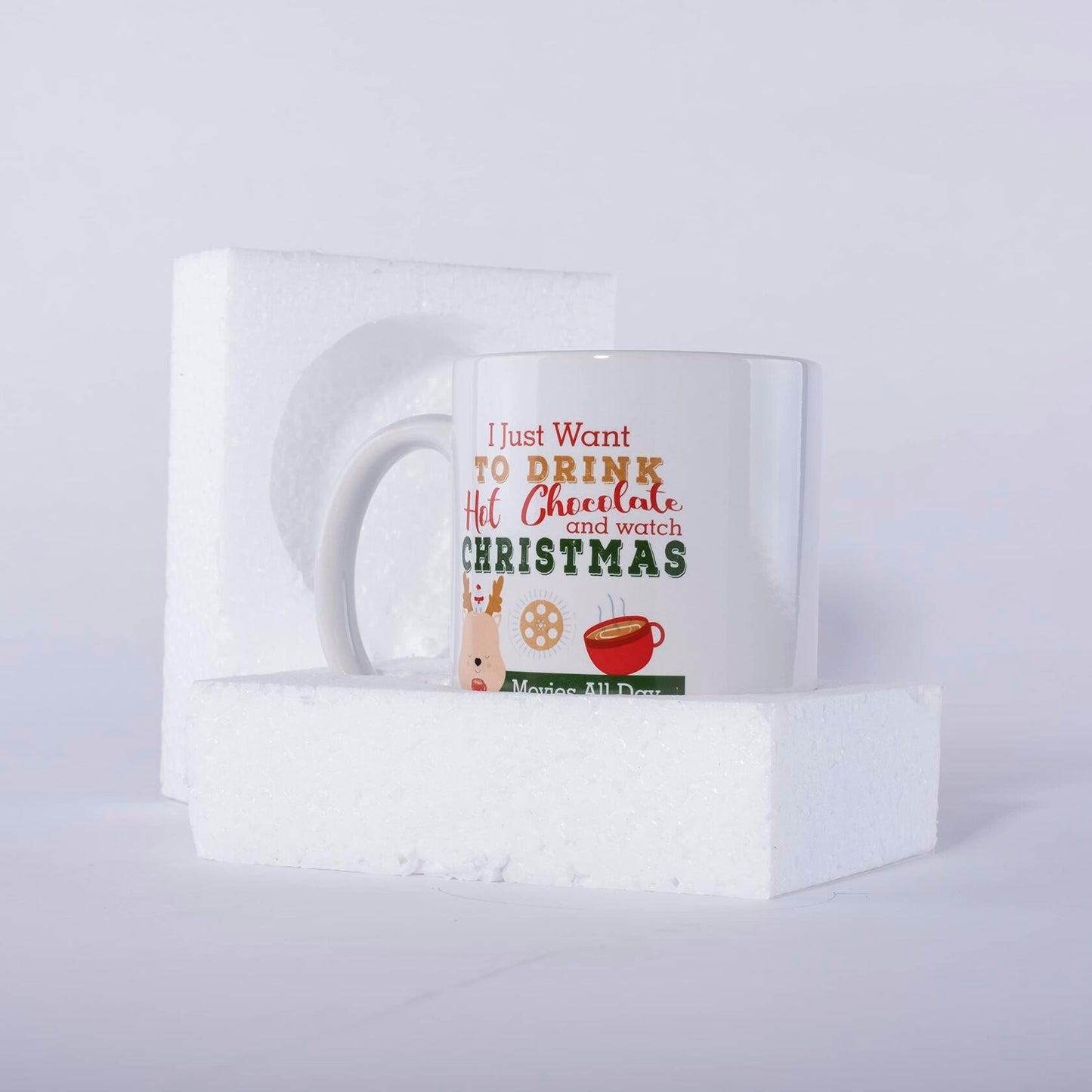 Tiberias Christmas Coffee Mug Ceramic Tea 11 Oz Holiday Gift Box