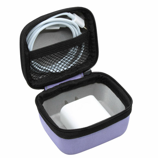 Stukcaze Bitzee Hard EVA Carrying Case Purple 3.9x3.1x4.4in Waterproof Dustproof