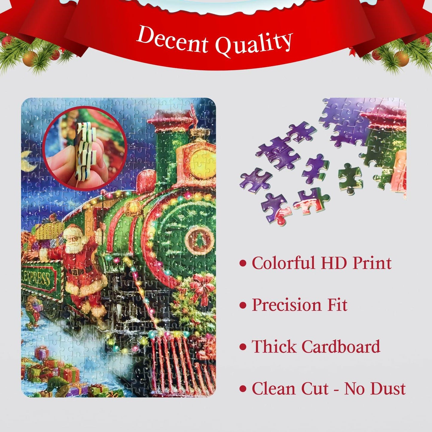 Advent Calendar Christmas Puzzle 1008pcs 24 Days Countdown