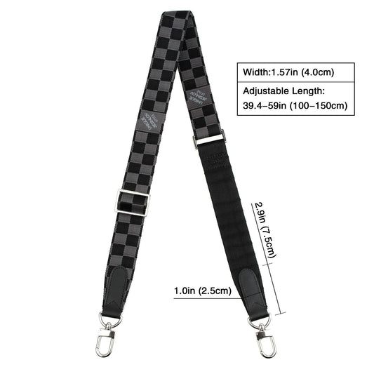 jiesinlov Adjustable Crossbody Purse Strap for SPEEDY Checkerboard